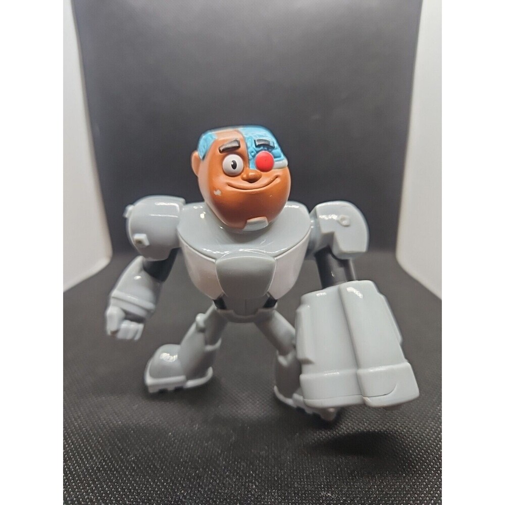 DC Teen Titans Go Cyborg 4" Tall Toy Figure 2017 McDonalds Happy Meal